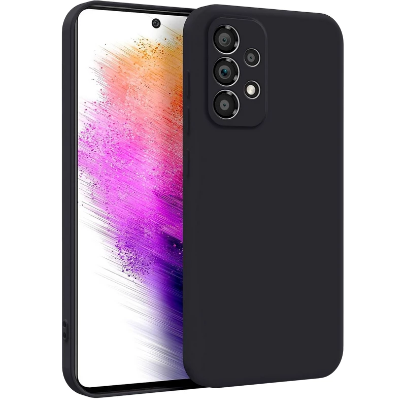 Husa Xcover SAMSUNG A53, LIQUID SILICONE, BLACK