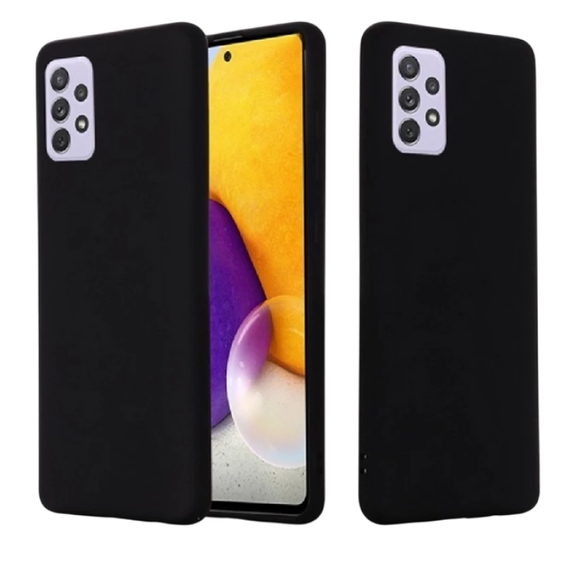 Husa Xcover SAMSUNG A73, LIQUID SILICONE, BLACK