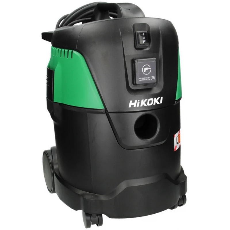 Aspirator industrial Hikoki RP250YDL-WAZ, 1000 W, 25 l, Negru, Verde