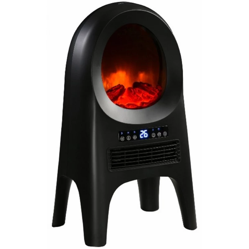 Конвектор Zilan ZLN5664, 2000 Вт, 20 м², Термостат, Черный