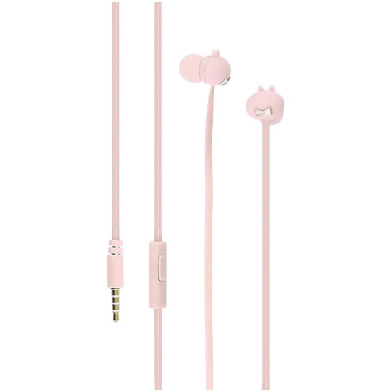 Casti cu fir Tellur PINK TLL162242