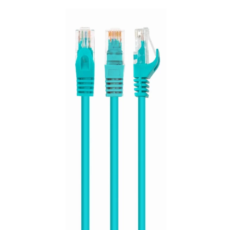 Патчкорд Cablexpert Кат.6U 1 м, зеленый, PP6U-1M/G, многожильный, неэкранированный
