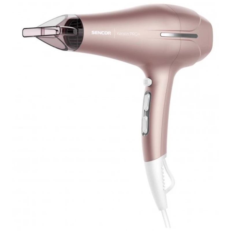 Uscator de par Sencor SHD6800RG, 2300 W, 2 viteze, 3 regimuri, Ionizare, Pudra