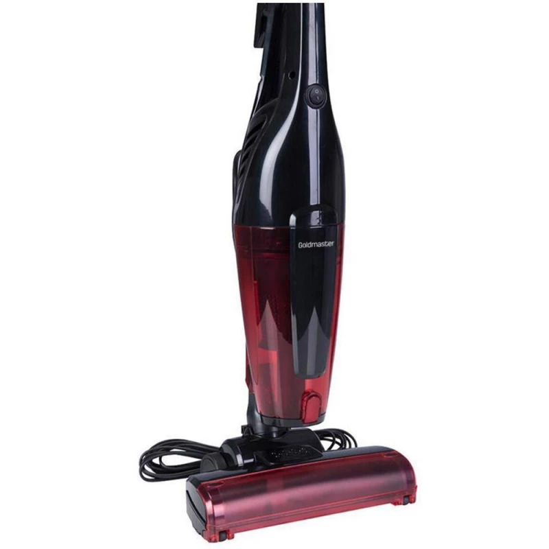 Aspirator GOLDMASTER GM 7545 R, 800 W, 1 l, 80 dB, HEPA, Negru, Rosu