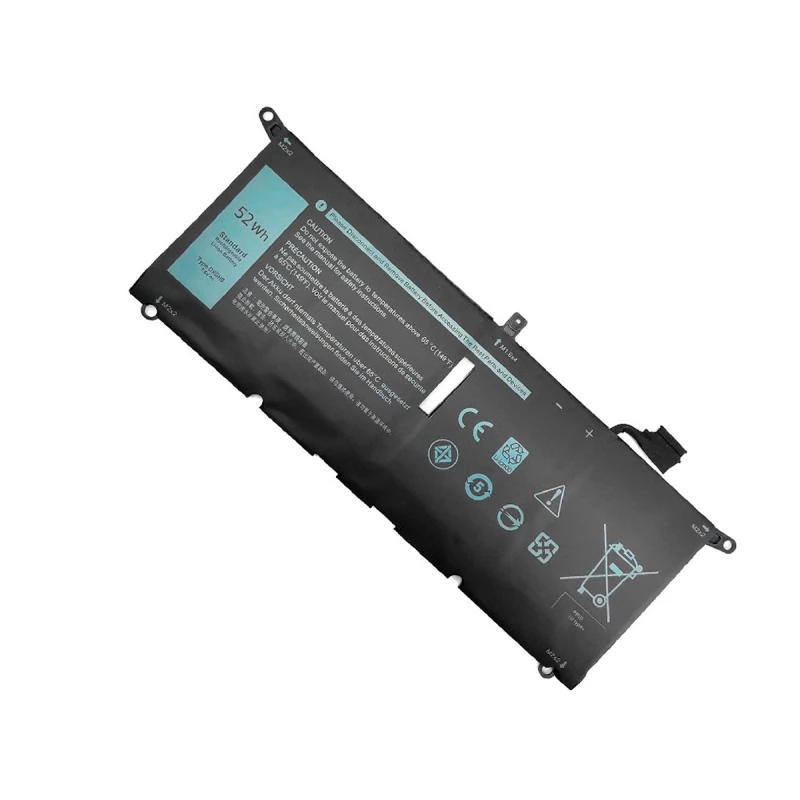 Baterie laptop DELL 7.6V 6500MAH, 52Wh Black Original