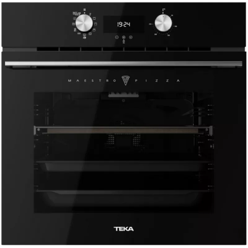 Cuptor electric incorporabil TEKA HLB 8510 P, 71 l, 8 functii, Grill, Timer, Negru, A+
