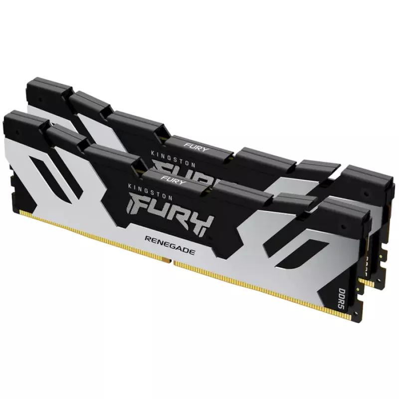 RAM KINGSTON 32GB DDR5-7200MHZ FURY RENEGADE (KIT OF 2X16GB) (KF572C38RSK2-32), CL38-44, 1.45V, Silver