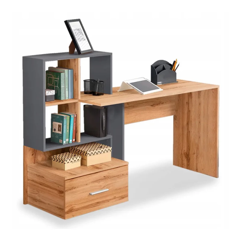 Masa AG MASA GROSSO (ANTRACIT), PAL melaminat, Antracit, Lemn Sonoma