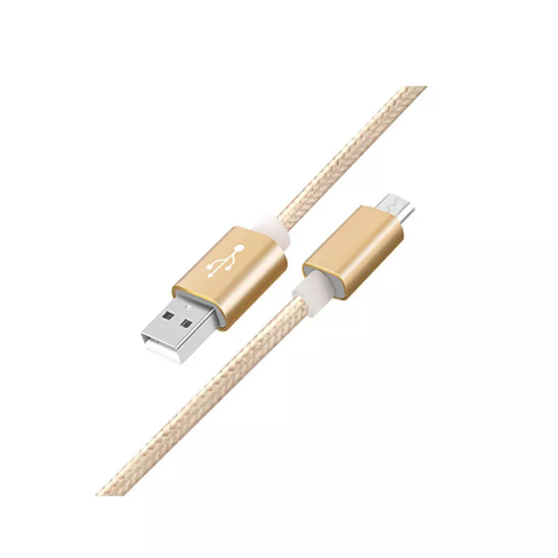 Кабель Xpower MICRO-USB CABLE , NYLON, GOLD
