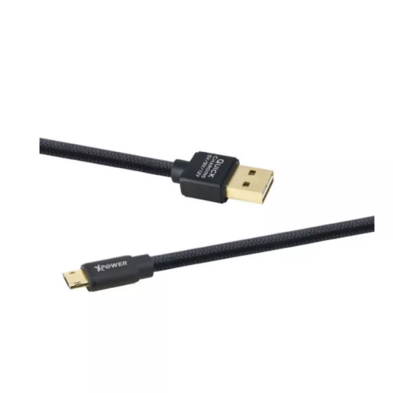 Кабель Xpower Micro-USB Cable Xpower, Speed Cable, Black