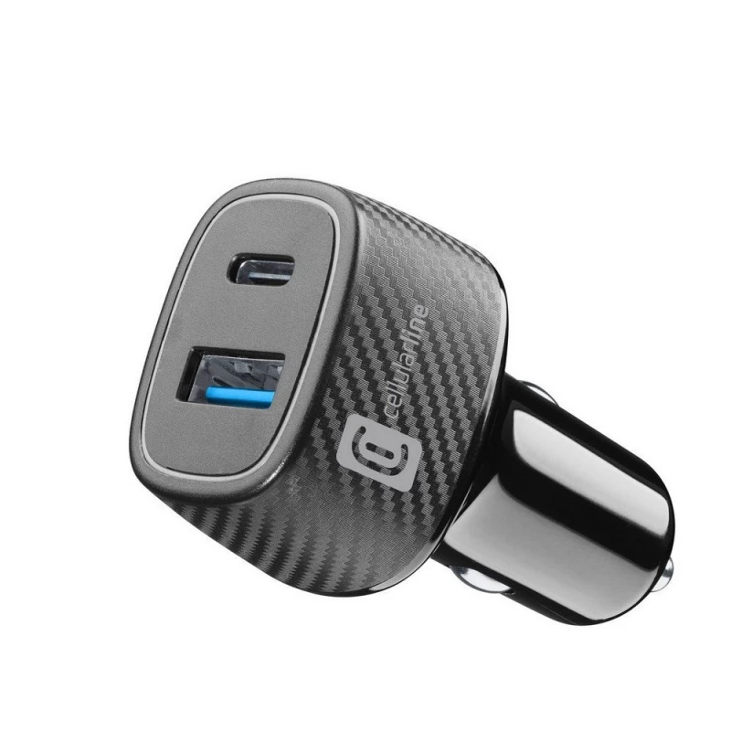 Incarcator Cellular Line DUAL KIT 18W+ PD 30W, BLACK