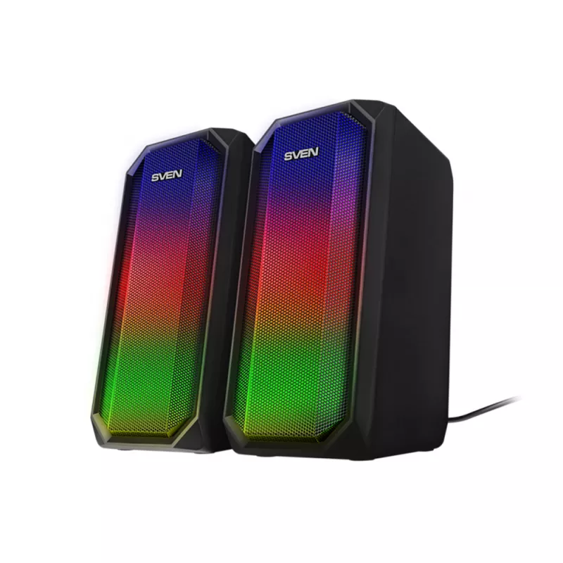 Колонка SVEN 420 BLACK, 10w, USB power / DC 5V, RGB Light