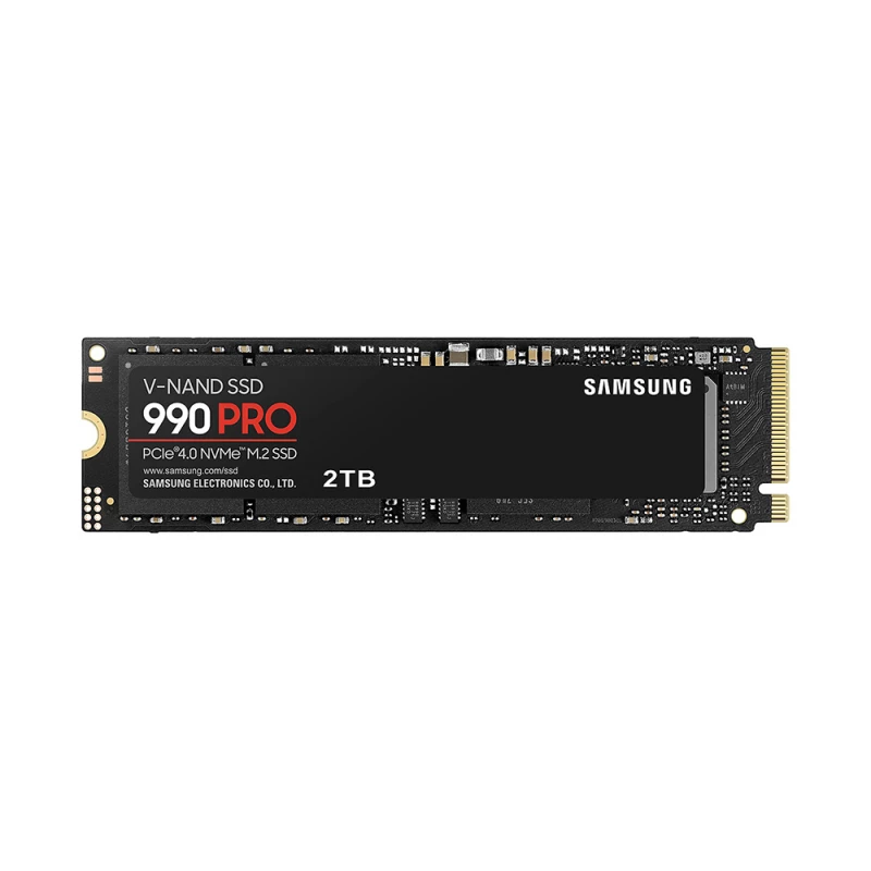 SSD Samsung .M.2 NVMe 2.0TB 990 PRO, [PCIe 4.0 x4, R/W:7450/6900MB/s, 1400K/1550K IOPS, 1.2PB, 3DTLC]