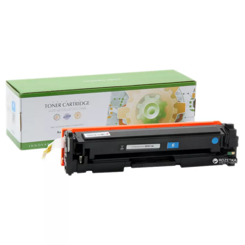Картридж лазерный SCC Laser Cartridge for HP CF411X Cyan Compatible SCC 002-01-SF411XHP Color LaserJet Pro MFP M377dw (M5H23A) ; HP Color LaserJet Pro MFP M477fnw (CF377A#BGJ) ; HP Color LaserJet Pro M452dn (CF389A#BGJ) ; HP Color LaserJet Pro M452dw (CF394A#BGJ) ; HP Co