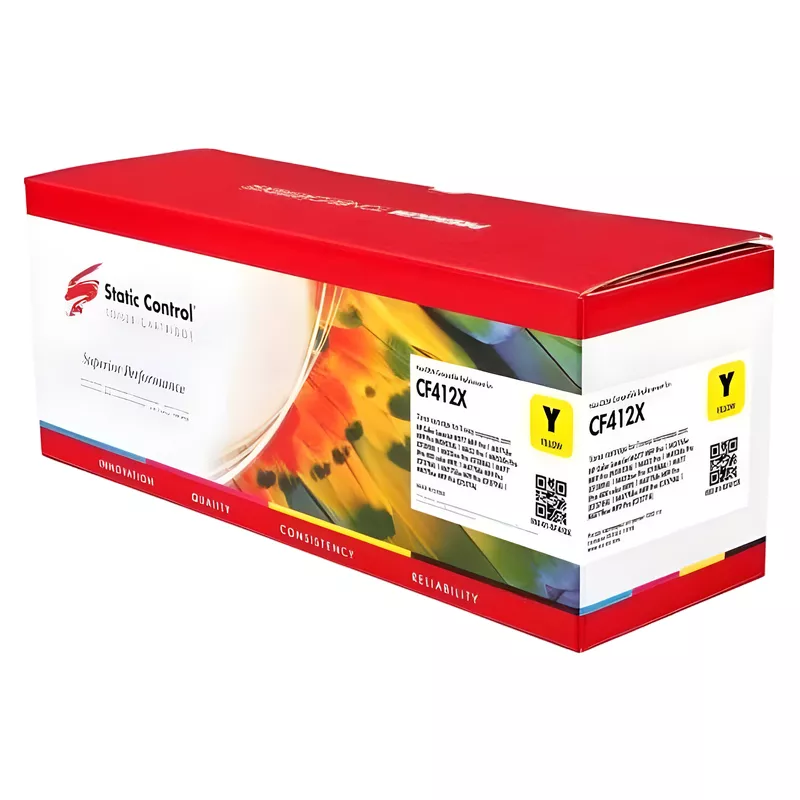 Картридж лазерный SCC Laser Cartridge for HP CF412X Yellow Compatible SCC 002-01-SF412XHP Color LaserJet Pro MFP M377dw (M5H23A) ; HP Color LaserJet Pro MFP M477fnw (CF377A#BGJ) ; HP Color LaserJet Pro M452dn (CF389A#BGJ) ; HP Color LaserJet Pro M452dw (CF394A#BGJ) ; HP