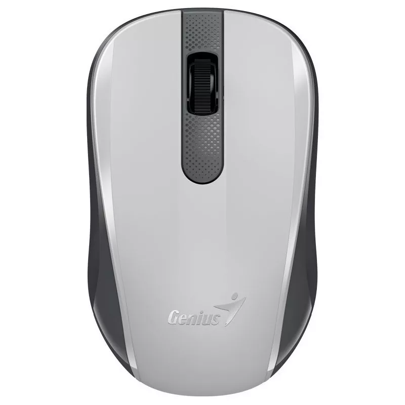 Mouse wireless GENIUS NX-8008S, 1200 DPI, 3 BUTTONS, AMBIDEXTROUS, SILENT, BLUEEYE, 1XAA, GREY/WHITE