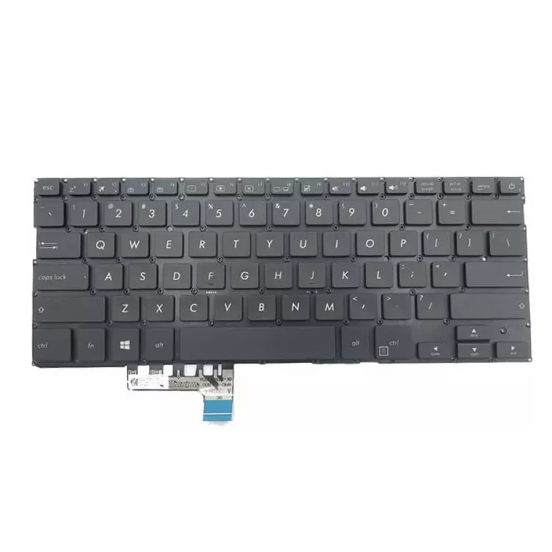 Клавиатура для ноутбука OEM Asus UX331 series w/Backlit w/o frame "ENTER"-small ENG/RU Black