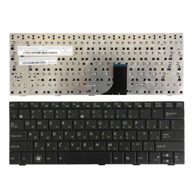 Клавиатура для ноутбука OEM Asus Eee PC 1001, 1005, T101, 1008
