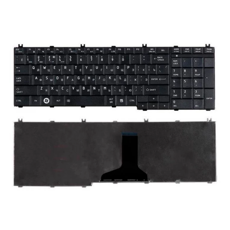 Клавиатура для ноутбука TOSHIBA Satellite C650, C655, C660, C665, C670, C675, L650, L655, L670, L675, L750, L755, L770, L775