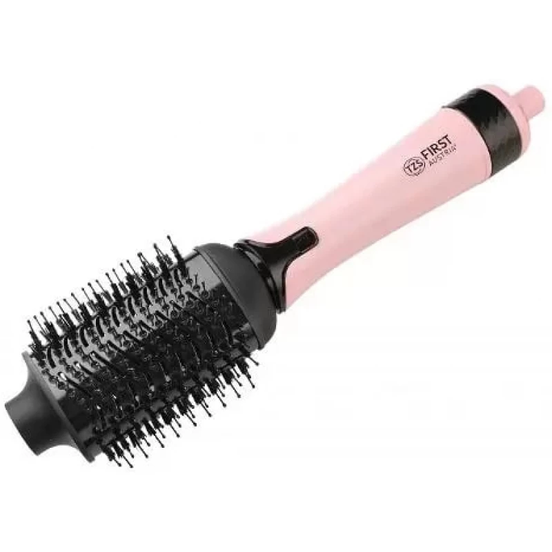 Perie cu aer First FA56517, 1200 W, 2 viteze, 2 setari, Ionizare, Roz