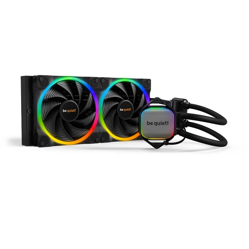 AIO Liquid cooling be quiet! PURE LOOP 2 FX 240MM", 8-32.3dB, 2x120mm, PWM, 2500RPM, ARGB, 1180g
