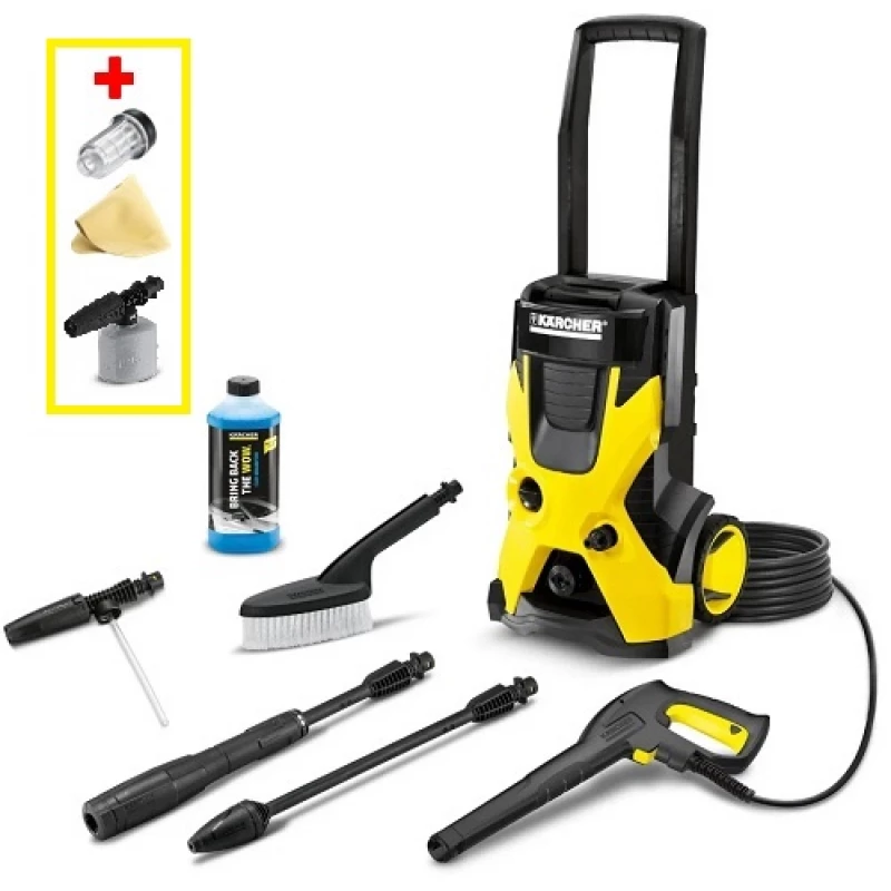 Masina de spalat cu presiune KARCHER K 5 Basic Car, 2100 W, 500 l/h, 145 bar, 40 °C