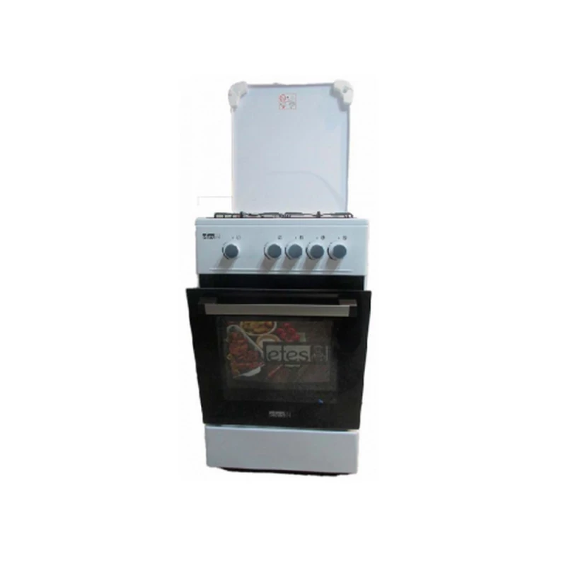 Aragaz EFES GC-G5060/WH, 4 arzatoare, Aprindere electrica, Alb