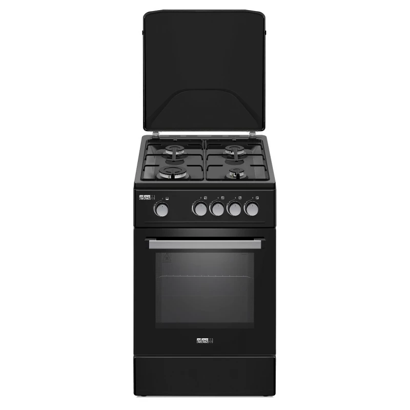 Aragaz EFES GC-G5060/BL, 4 arzatoare, 50 cm, Negru