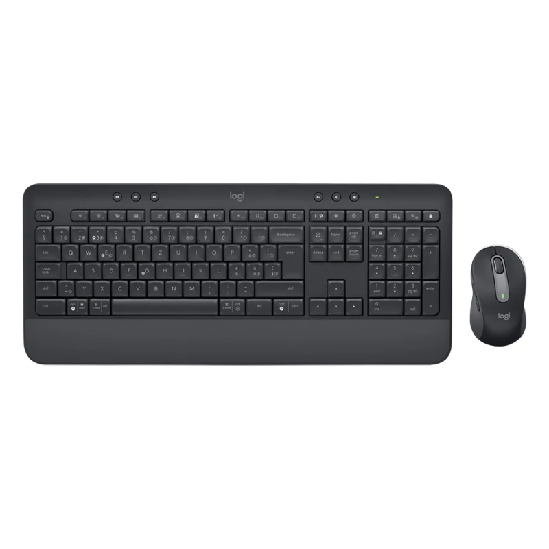 Kit (keyboard+mouse) LOGITECH MK650 FOR BUSINESS, US LAYOUT, 2.4/BT, 1XAA/2XAA, GRAPHITE