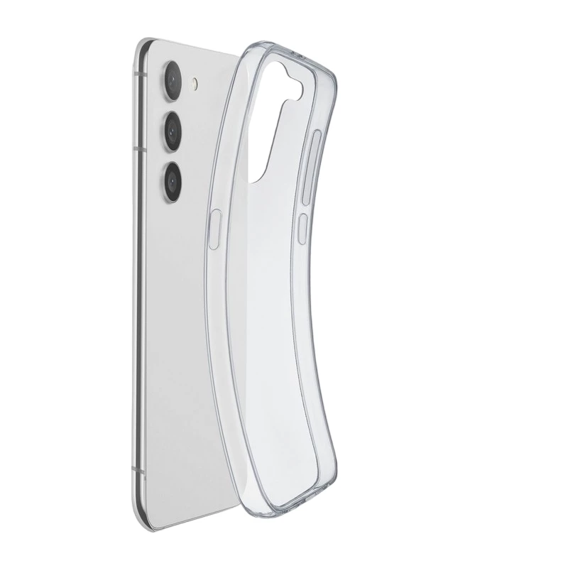Husa Cellular Line CELLULAR SAMSUNG (GALAXY S23), FINE CASE, TRANSPARENT