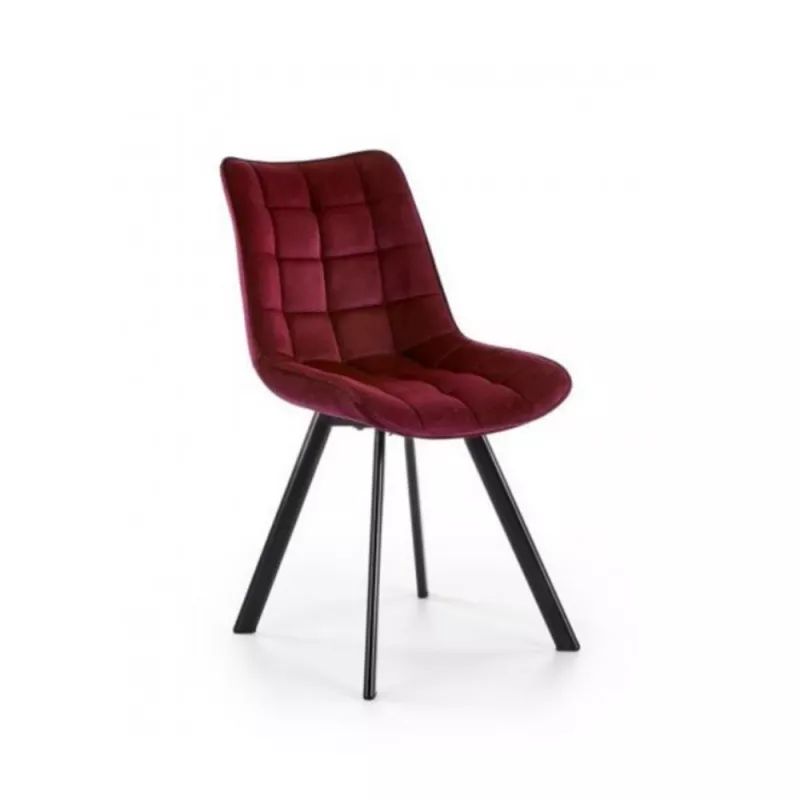 Стул AG K332, Металл, Бордовый