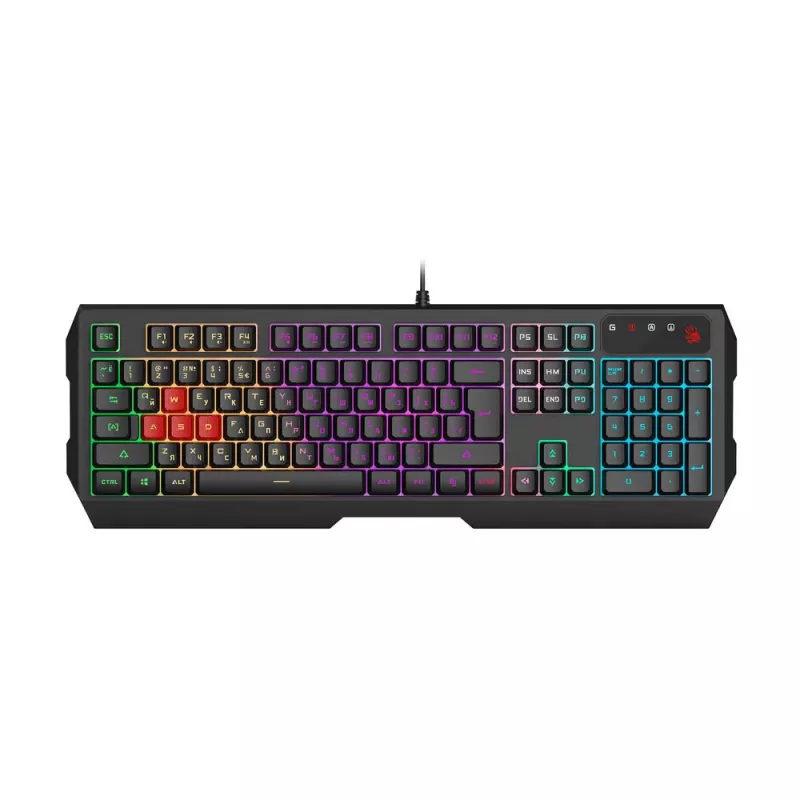 Игровая клавиатура Bloody B1700, (B140N/ES7/BP-50M), Black, USB