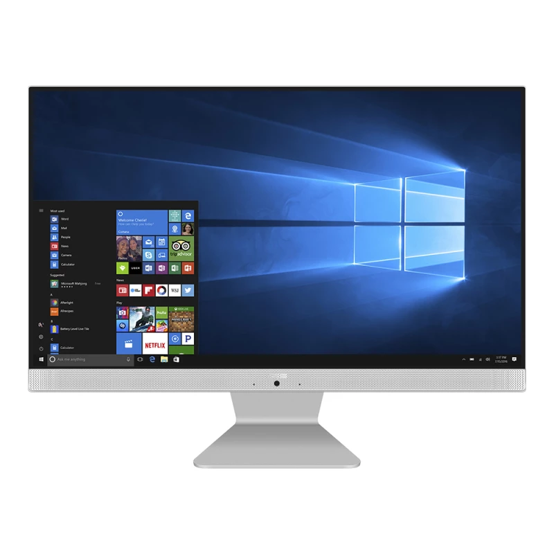 PC All-in-One ASUS V241 White (23.8"FHD IPS Pentium Gold 7505 3.5GHz, 4GB, 128GB, Entry Win11Pro)