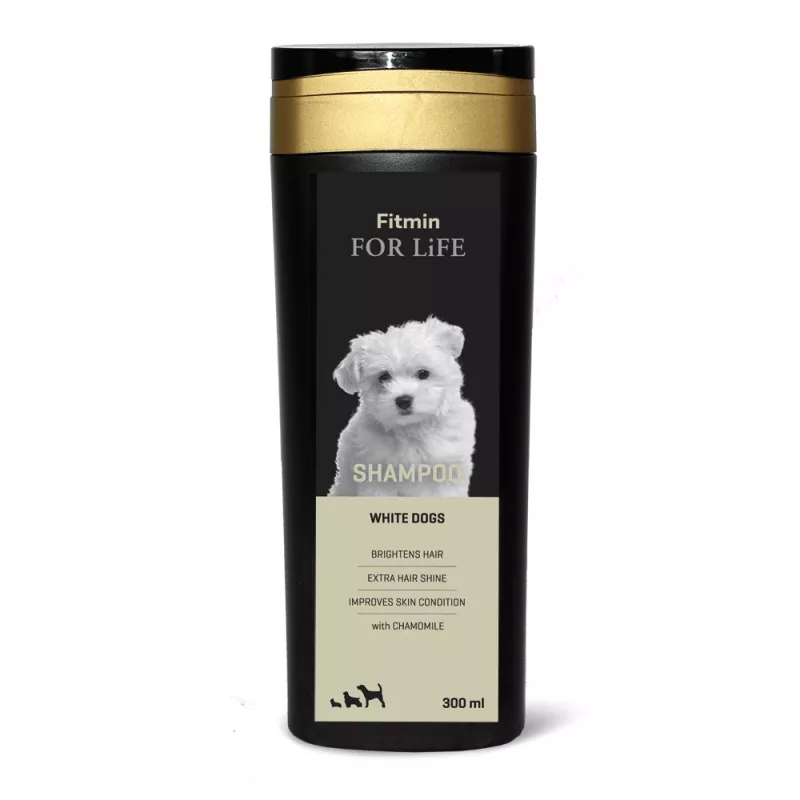 Sampon Fitmin FFL WHITE DOGS, 0.3 l