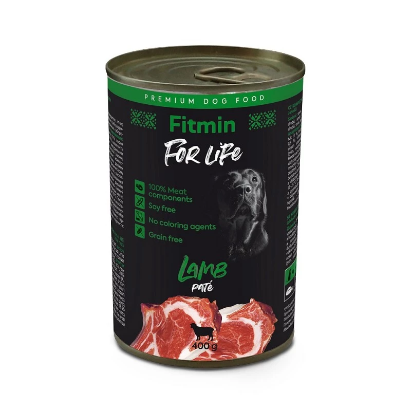 Hrana umeda Fitmin FFL DOG TIN LAMB 400G
