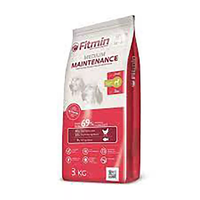 Hrana uscata Fitmin DOG MEDIUM MAINTENANCE, 3 kg