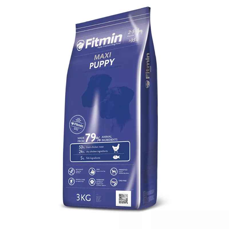 Hrana uscata Fitmin DOG MAXI PUPPY, 3 kg