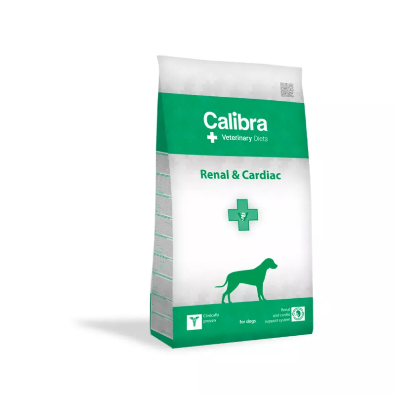 Hrana uscata CALIBRA VD DOG RENAL&CARDIAC, 2 kg