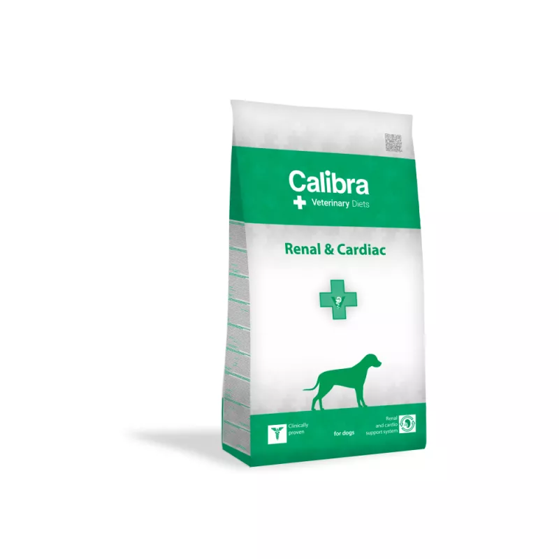 Hrana uscata CALIBRA VD DOG RENAL&CARDIAC, 12 kg