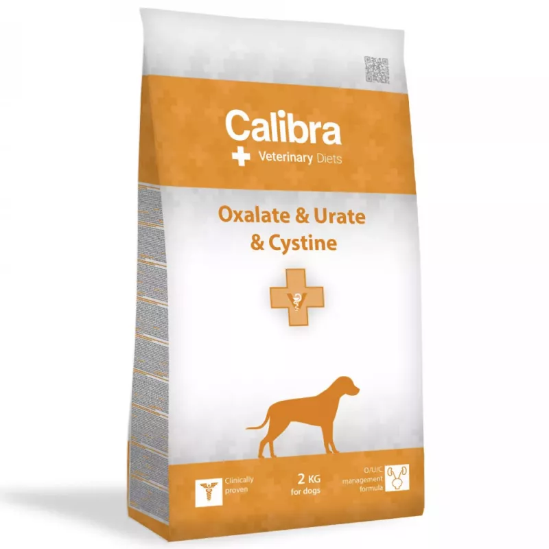 Hrana uscata CALIBRA VD DOG OXALATE&URATE&CYSTINE, 2 kg