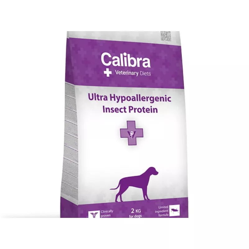 Сухой корм CALIBRA VD Dog Ultra-Hipoallergenic Insect, 2 кг