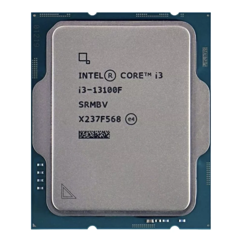 Процессор INTEL CORE I3-13100F 3.4-4.5GHZ, (4P+0E/8T, 12MB,S1700, 10nm, No Integ. Graphics, 58W) Tray