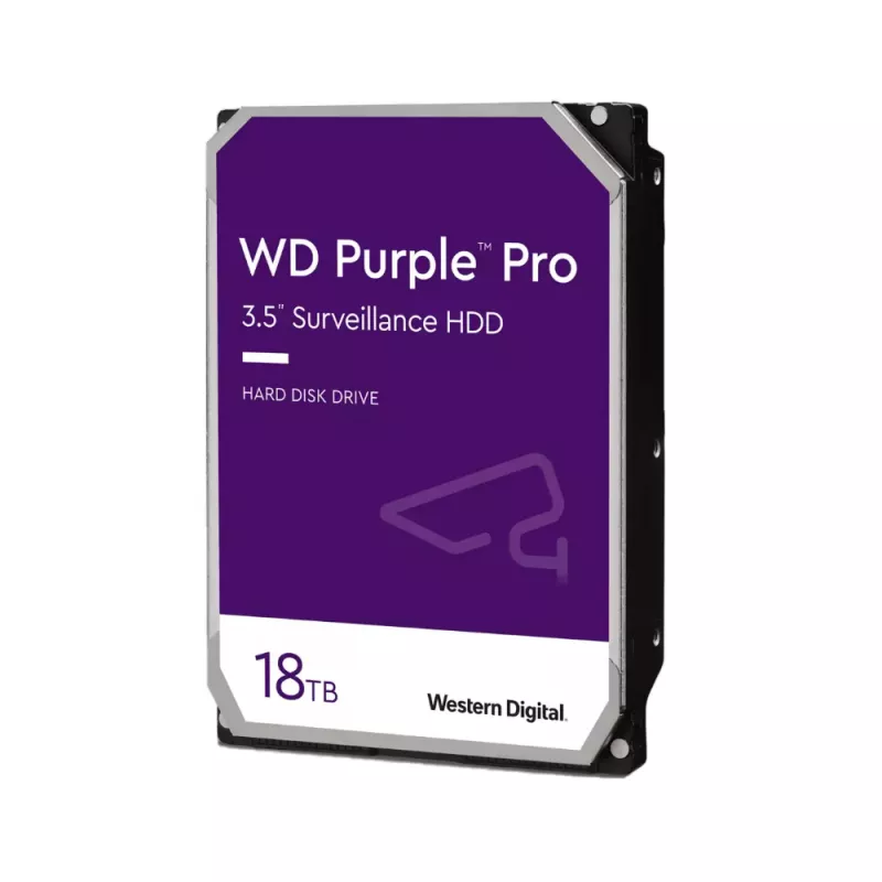 HDD WD 3.5" 18.0TB-SATA-512MB WESTERN DIGITAL "PURPLE PRO (181PURP)