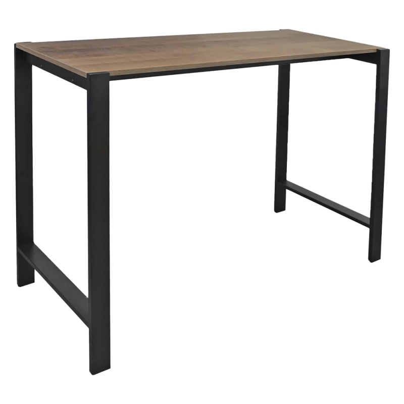 Masa de bar DP DOLORES 1300*500, PAL melaminat, Metal, Wenge