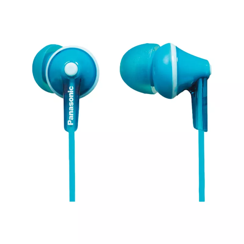 Casti cu fir PANASONIC RP-HJE125E-Z TURQUOISE, W/O MIC, 1 X MINI-JACK 3.5MM