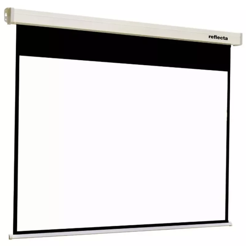 Ecran p-u proiector REFLECTA ELECTRICAL SCREEN 16:9  CRYSTALLINE MOTOR WITH RC, 200X152CM/196X110 VIEW AREA, BB, 1.0 GAIN