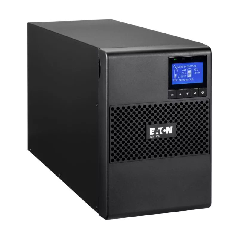 UPS Eaton 9SX1500i 1500VA/1350W Tower, Online, LCD, AVR ,USB ,RS232, Com.slot,6*C13, Ext. batt. opt