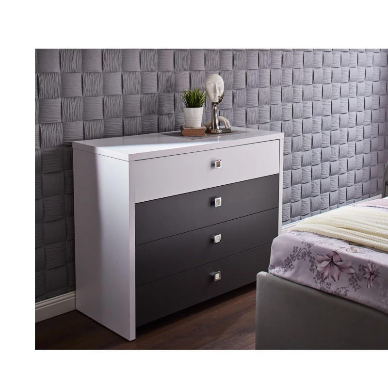 Комод Ambianta CRISTAL, Grafit