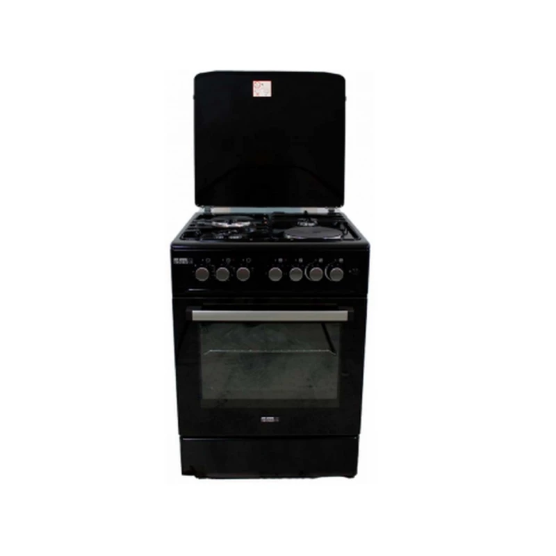 Aragaz EFES GC-GE6060I/3+1/BL, 4 arzatoare, Negru