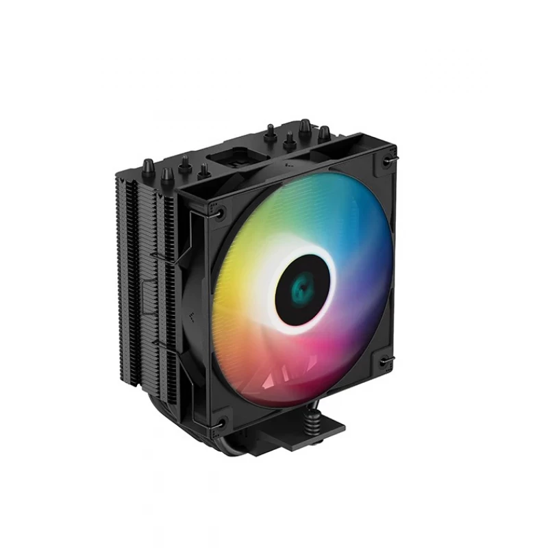 Кулер универсальный DEEPCOOL "AG400 BK ARGB", GAMMAXX SERIES, Intel Socket LGA1700/1200/1151/1150/1155 & AMD AM5/AM4